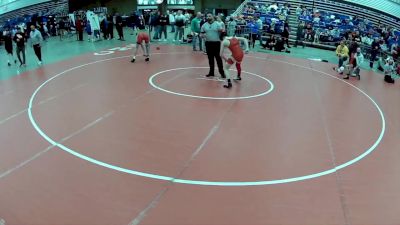 14U Boys - 115 lbs Champ. Round 1 - Asher Sargent, U.P. Elite Wrestling vs Sanchir Edington, Bishop McCort High School Wrestling