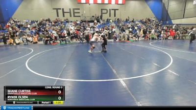 79 lbs Cons. Round 3 - Shane Curtiss, Grantsville Wrestling Club vs Ryker Olsen, Northside Wrestling Club