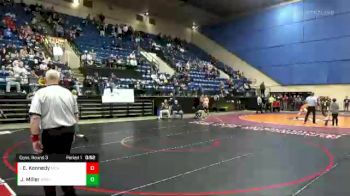 3 - 120 lbs Cons. Round 3 - Edward Kennedy, Meridian vs Jesse Miller, Broadway