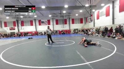 120 lbs Champ. Round 2 - Mariah Macias, Fruitland vs Laynee Ray, Meridian