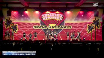South Force Cheer - Electric [2026 L6 Junior Day 2] 2026 Spirit Sports Grand Nationals