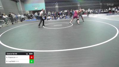 215 lbs Consi Of 32 #2 - Ace Esparza, Esperanza vs Owen Layfield, Reno