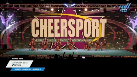 Carolina Elite - VIPink [2025 L2 Junior - D2 - Medium - A Day 2] 2025 CHEERSPORT National All Star Cheerleading Championship