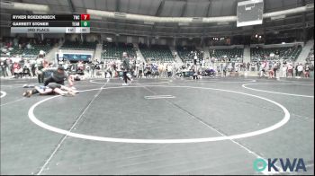 73 lbs 3rd Place - Ryker Roedenbeck, Tahlequah Wrestling Club vs Garrett Stoner, Team Guthrie Wrestling