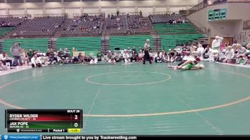 190 lbs 1st & 3rd (16 Team) - Ryder Wilder, Camden County vs Jax Pope, Buford HS