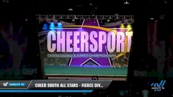 Cheer South All Stars - Fierce Divas [2021 L3 Junior - D2 - Small - B Day 2] 2021 CHEERSPORT National Cheerleading Championship