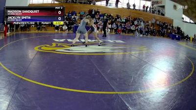 180 lbs Semifinal - Madison Sandquist, Sacred Heart vs Jacklyn Smith, Sacred Heart