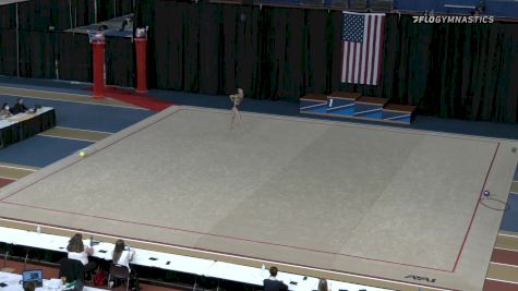 Sophie Duan - Ball - 2021 Rhythmic Elite Qualifier