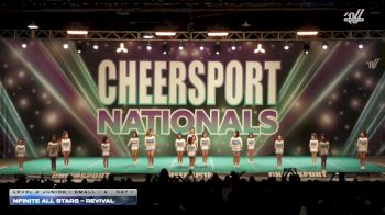 Nfinite Allstars - Revival [2026 L2 Junior - Small - A Day 1] 2026 CHEERSPORT National All Star Cheerleading Championship