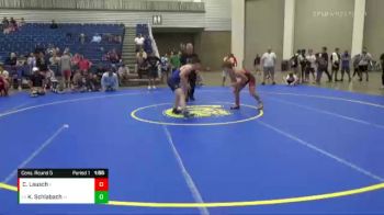 123 lbs Cons. Round 5 - Keegan Schlabach, Lagrange Wrestling Club vs Cole Lausch, Michigan West Wrestling Club