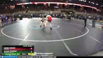 120 lbs Champ. Round 1 - James Grimes, Heritage vs Ethan Vugman, Bartram Trail H.S.