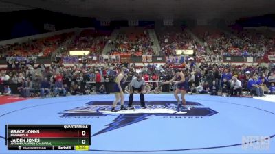 170 lbs Quarterfinal - Jaiden Jones, Anthony/Harper-Chaparral vs Grace Johns, Minneapolis