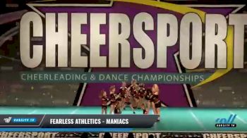 Fearless Athletics - Maniacs [2021 L1 Mini - D2 Day 2] 2021 CHEERSPORT National Cheerleading Championship