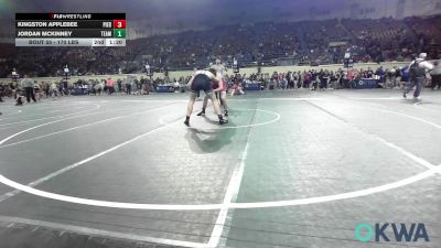 285 lbs Consi Of 8 #2 - Raiden Briley, Hennessey Takedown Club vs Thor Danner, Woodward Youth Wrestling