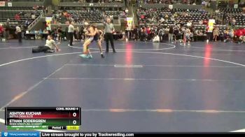 120 lbs Cons. Round 4 - Ethan Sodergren, Moen Wrestling Academy vs Ashton Kuchar, Battle Creek Elite