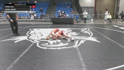 100 lbs 7th Place - Piper Full, PA vs Jenna Greer, PA