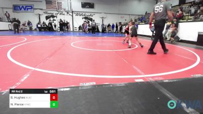 55-61 lbs Rr Rnd 2 - Beau Hughes, Black Fox Wrestling Club vs Nolan Pierce, Verdigris Youth Wrestling