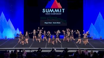 Mega Cheer - Senior Black [2025 L2 U18 Semis] 2025 The Summit