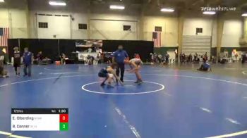 120 lbs Semifinal - Ely Olberding, Nebraska Wrestling Academy vs Brodie Conner, Southeast Iowa Elite