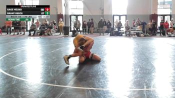 149 lbs Consi Of 16 #2 - Gage Helms, Gardner-Webb vs Grant Reece, Appalachian State