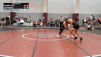141 lbs Consi Of 16 #2 - Phoenix Alyea, VMI vs Joe Fongaro, Appalachian State