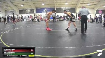 170 lbs Round 1 (6 Team) - Josiah Lopez, Steel Valley vs Noah Colon, Team Alien