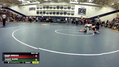 150 lbs Cons. Round 2 - Mario Brienza, Revere vs Tommy Ruppe, St. Ignatius