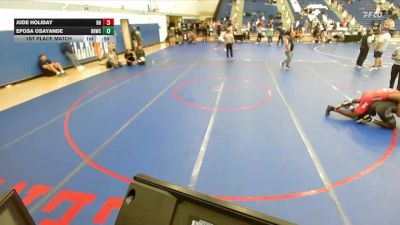 175 lbs 1st Place Match - Jude Holiday, Rough House vs Efosa Osayande, Rolling Hills Wrestling Club