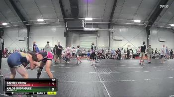 106 lbs Round 5 (6 Team) - Ramsey Crow, Slate Wrestling Academy vs Kalob Rodriguez, MFArmy