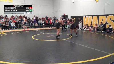JV-26 lbs Round 1 - Vinny Lumetta, Denver vs Jacoby Honeck, West Marshall