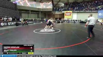 3A 285 lbs Cons. Round 3 - Hayden Wienclaw, Ferris vs Brady Phillips, Kelso