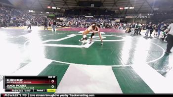 132 lbs Semifinal - Ruben Ruiz, Mat Demon Wrestling Club vs Jaxon McAtee, Askeo International Mat Club