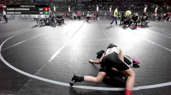 90 lbs Round Of 16 - Caden Cooperman, Buxton (NJ) vs Zaden Chua, Bridgewater