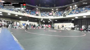 145 lbs Champ. Round 3 - Holly Hixon, Unattached vs Savannah Burns, Bolingbrook