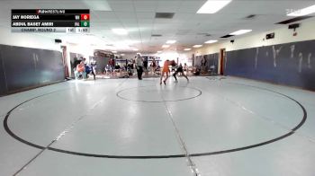 138 lbs Champ. Round 2 - Jay Noriega, West Hills vs Abdul Baset Amiri, Valhalla