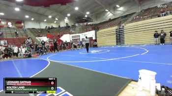 106 lbs Cons. Semi - Kolten Land, Maurer Coughlin Wrestling Club vs Leonard Oatman, Woodshed Wrestling Club