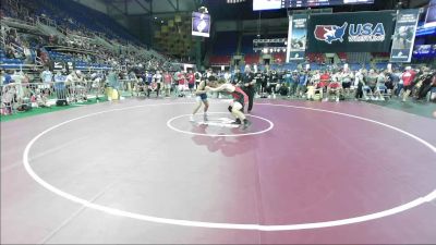 215 lbs Rnd Of 128 - Gatlin Empey, WI vs Braxton Rance, ND