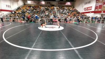 115 lbs Champ. Round 1 - Kinsey Hooper, Rawlins vs Diana Trejo, Jackson Hole