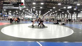 152 lbs Rr Rnd 2 - Simeon Barrett, Grizzly Wrestling Club vs Caleb Kirkpatrick, Fight Barn WC