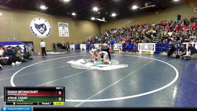 145 lbs Champ. Round 1 - Isaiah Betancourt, Washington Union vs Steve Caday, Calvary Chapel