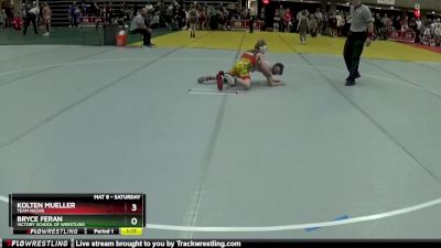 90 lbs Round 1 - Kolten Mueller, Team Nazar vs Bryce Feran, Victory School Of Wrestling