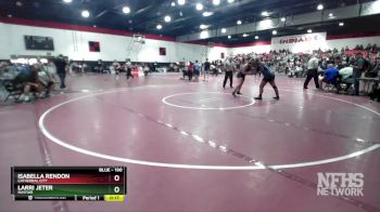 190 lbs Cons. Round 2 - Isabella Rendon, Cathedral City vs Larri Jeter, Mayfair