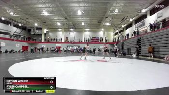 141 lbs Cons. Round 4 - Rylen Campbell, Ashland vs Nathan Wishne, Drury