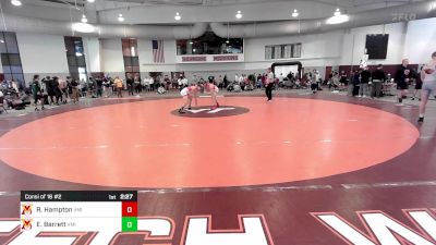 165 lbs Consi Of 16 #2 - Reid Hampton, Virginia Military Institute - UNATT vs Ethan Barrett, Virginia Military Institute - UNATT