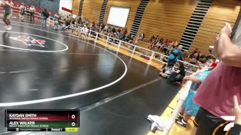 220 lbs Quarterfinal - Kaydan Smith, Wyoming Indian Middle School vs Alex Walker, Rocky Mountain Middle School