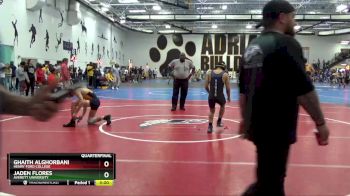 125 Freshman/Soph Quarterfinal - Ghaith Alghorbani, Henry Ford College vs Jaden Flores, Averett University