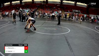 76 lbs Quarterfinal - Iversynn Malcolm, Neighborhood vs Clayton Keener, Wadsworth