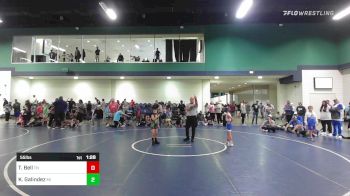 55 lbs Semifinal - Trey Bell, TN vs Kaiden Galindez, MI