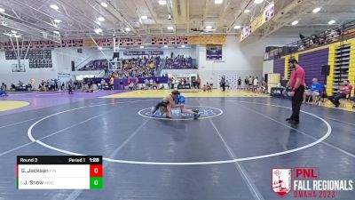 133B Round 3 - Jacob Snow, MWC Wrestling Academy vs Gavin Jackson, PINnacle Wrestling