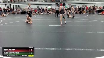 98 lbs Round 3 (8 Team) - Jude Grammatico, South Side WC Black vs Karl Maurer, Este Built Gold